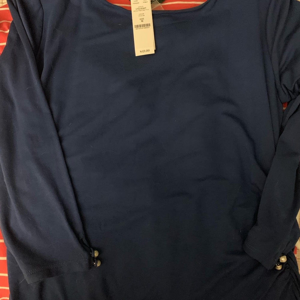 3/4 sleeve WHBM top